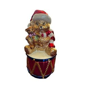 Christopher Radko Christmas 2004 Candy Jar 7” Presents Treat Trinket Gift Box